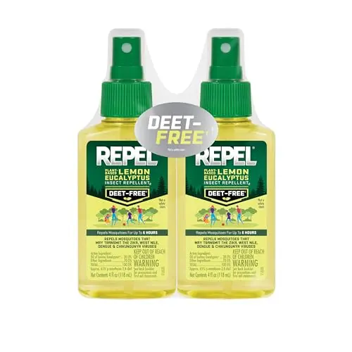 Repel lemon eucalyptus plant-based insect repellent pump spray