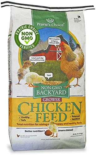 Prairie's Choice Non-GMO Backyard Chicken Feed bag