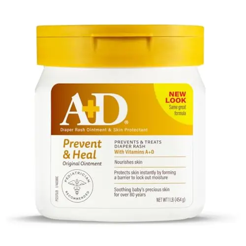 A+D Original Diaper Rash Ointment in 16oz jar