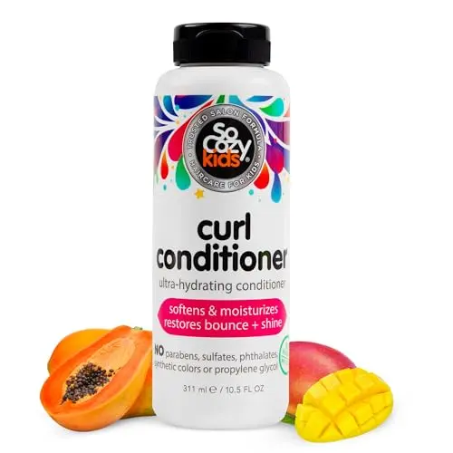 SoCozy Curl Conditioner bottle for kids' hair