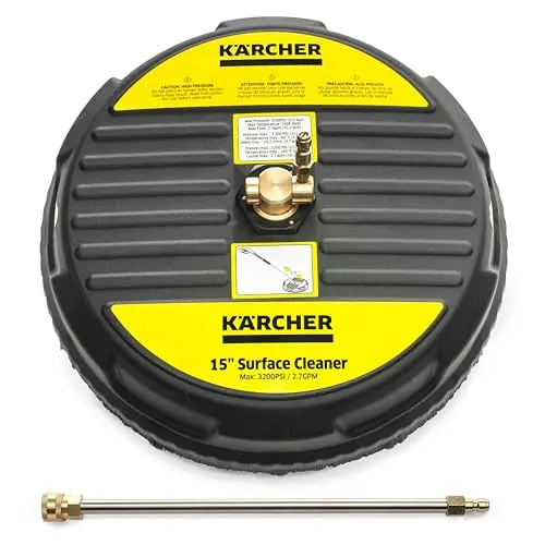 Karcher Pressure Washer Surface Cleaner 15 with quick connect fitting
