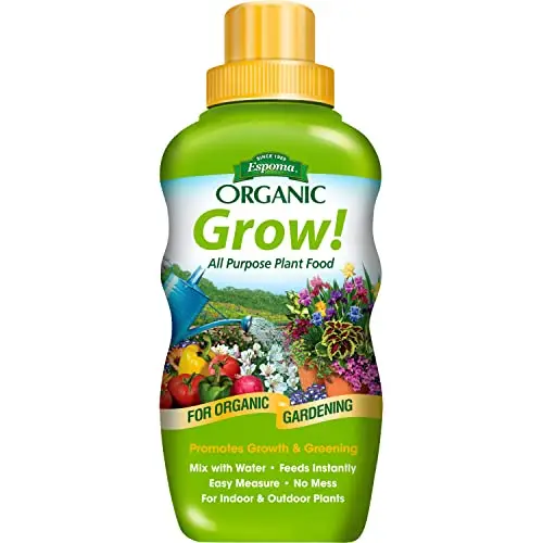 Espoma Organic Grow liquid plant food bottle