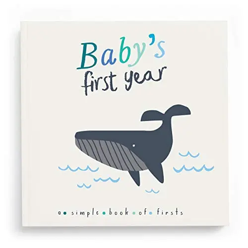 Lucy Darling Little Captain baby memory book with nautical theme