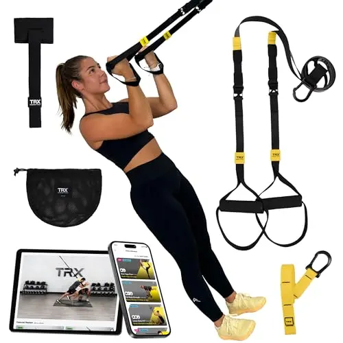TRX GO Suspension Trainer system with straps and door anchor