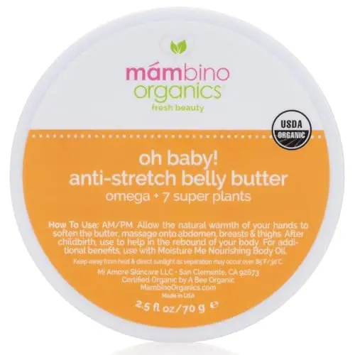 Mambino Organics Oh Baby! Belly Butter cream