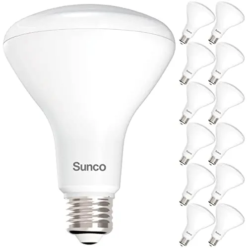 Sunco BR30 LED recessed can light bulbs in a 12-pack