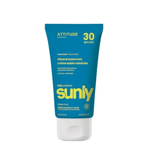 ATTITUDE Mineral Sunscreen for Baby and Kids bottle