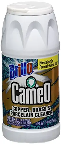 Brillo Cameo Copper, Brass & Porcelain Cleaner can
