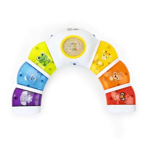 Baby Einstein Glow & Discover Light Bar activity station for tummy time