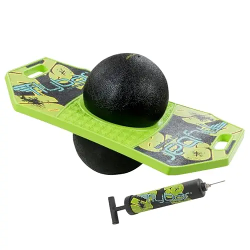 Flybar green pogo trick ball bounce board