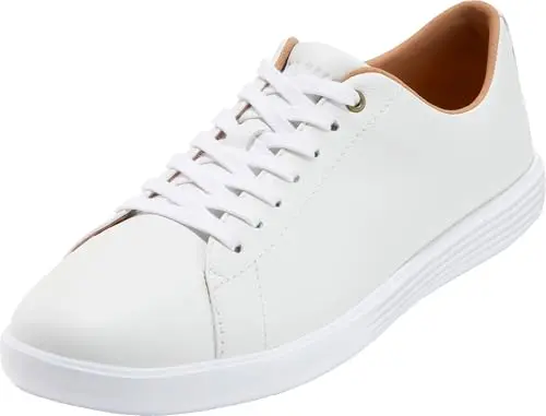 Cole Haan Grand Crosscourt II white leather sneaker