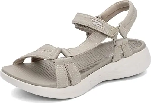 Skechers women's sport sandal with adjustable straps and cushioned footbed