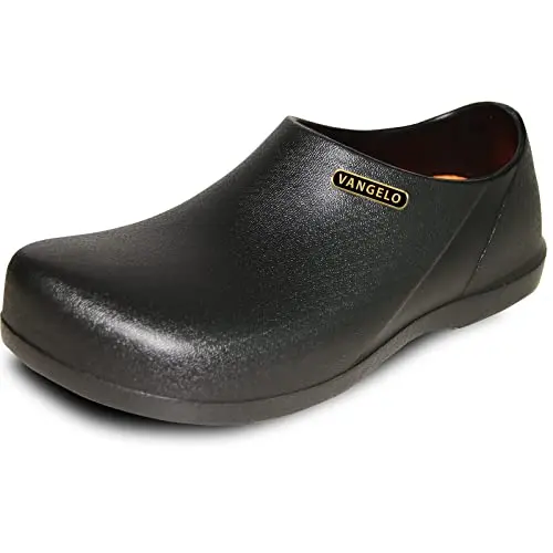 VANGELO Carlisle black professional slip-resistant work clog