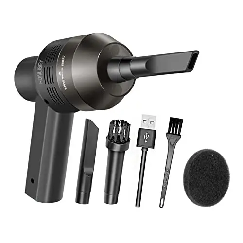 Honlibey black cordless mini handheld vacuum cleaner