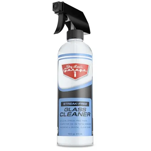 Jay Leno's Garage Glass Cleaner Spray bottle