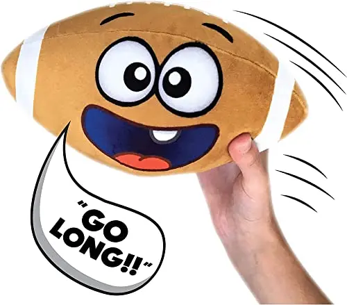 Move2Play Hilariously Interactive Football plush toy for toddlers