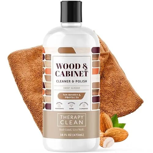 Therapy Wood Polish Bundle with cleaner and microfiber cloth