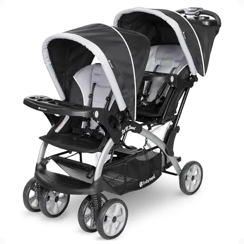 Baby Trend Double Sit N' Stand Stroller in Stormy color.
