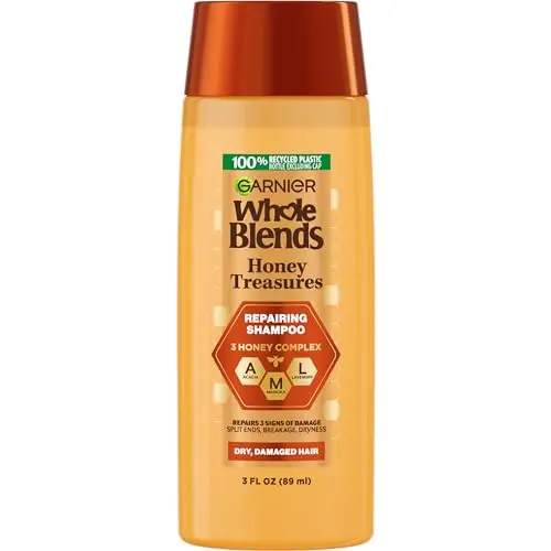 Garnier Honey Treasures Repairing Travel Shampoo bottle