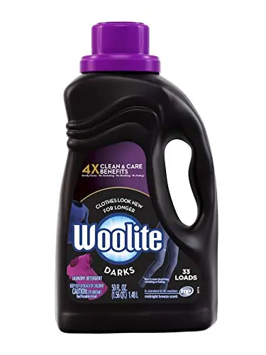 Woolite Dark Care laundry detergent, two-pack, Midnight Breeze scent