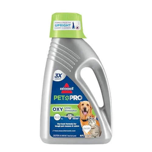 Bissell Professional Pet Carpet Cleaner Shampoo bottle