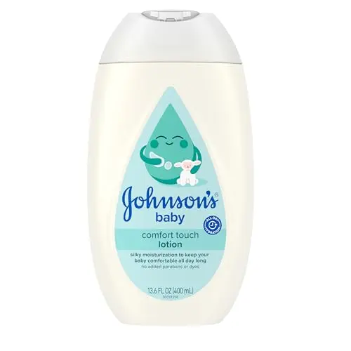 Johnson's Baby Comfort Touch Newborn Face and Body Lotion bottle