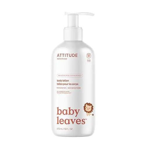 ATTITUDE Baby Lotion with gentle pear nectar scent