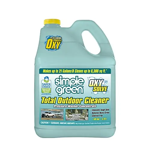 Simple Green Oxy Solve Total Outdoor Pressure Washer Cleaner gallon