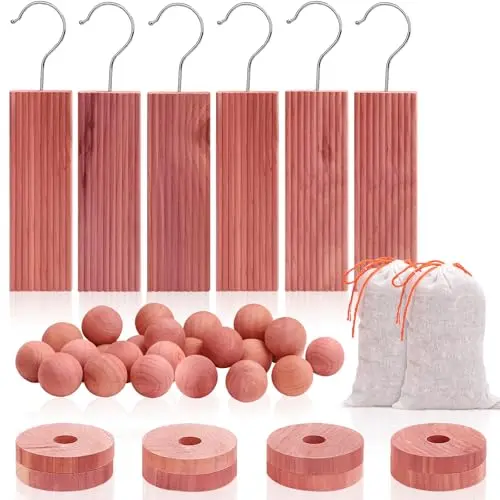 Homode cedar blocks, balls, hangers, and sachets variety pack