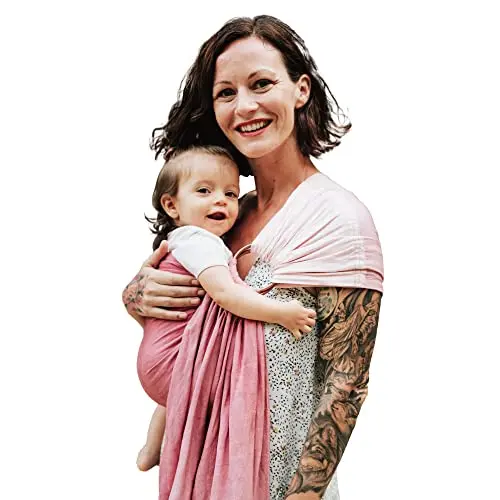 Nalakai Luxury Ring Sling in Pink Sunset