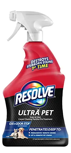 Resolve Ultra Pet stain and odor remover gel bottle