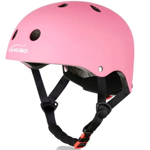 KAMUGO Kids Adjustable Helmet in Pink