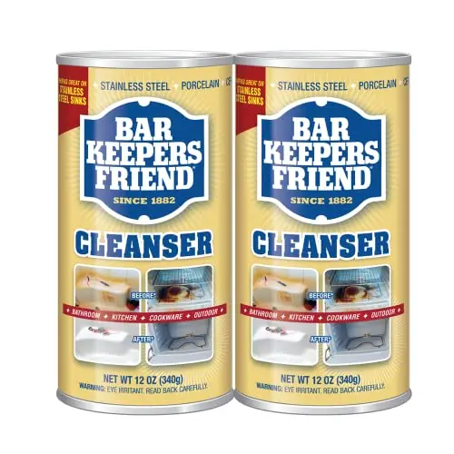 Bar Keepers Friend Powder Cleanser canisters