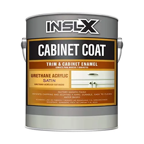 INSL-X Cabinet Coat Enamel in a white gallon can