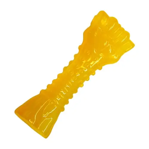 Nylabone Freezer Knuckle Bone puppy chew toy that changes color when frozen