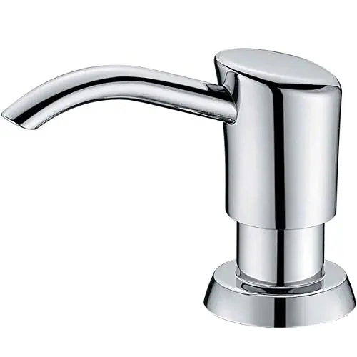 GAGALIFE chrome ABS plastic kitchen sink soap dispenser