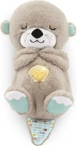 Fisher-Price Soothe 'n Snuggle Otter plush toy with glowing belly