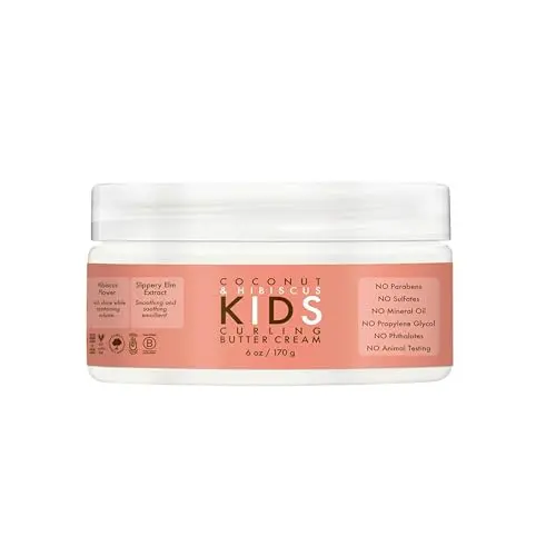 SheaMoisture Coconut & Hibiscus Kids Curling Butter Cream jar
