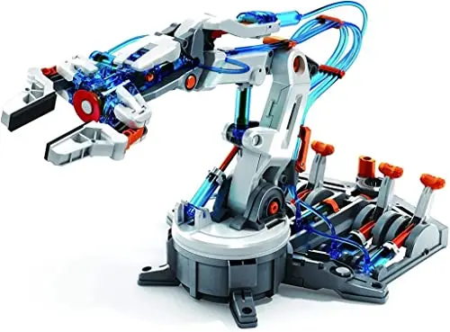 Teach Tech Hydrobot Arm hydraulic robot kit with syringes and tubing