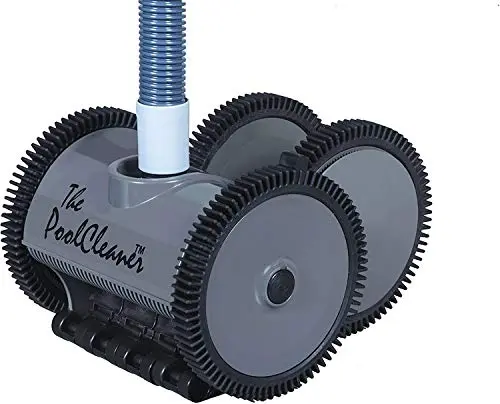Hayward Poolvergnuegen automatic suction pool cleaner on a pool floor