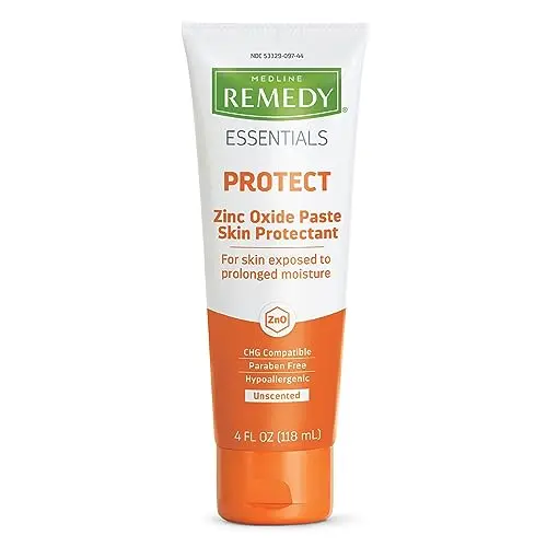 Medline Remedy Essentials Zinc Oxide Skin Protectant Paste in tube