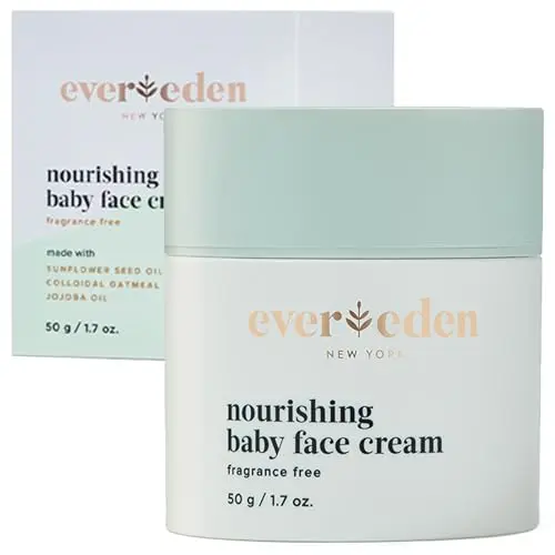 Evereden Nourishing Baby Face Cream pump bottle
