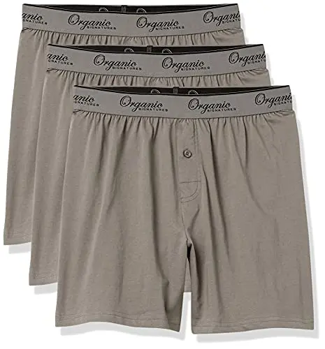 Organic Signatures men's 100% organic cotton boxer shorts