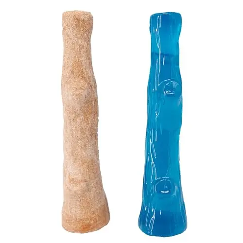 Outward Hound Dogwood Puppy durable dog chew toys 2-pack