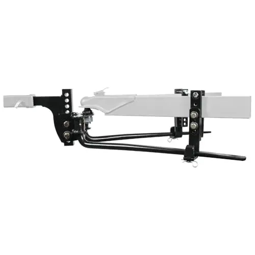 REESE 49911 round bar weight distribution hitch with integrated sway control