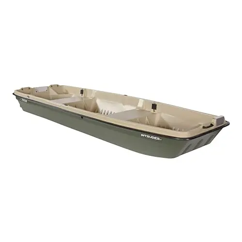 Pelican Intruder 12 khaki beige jon fishing boat