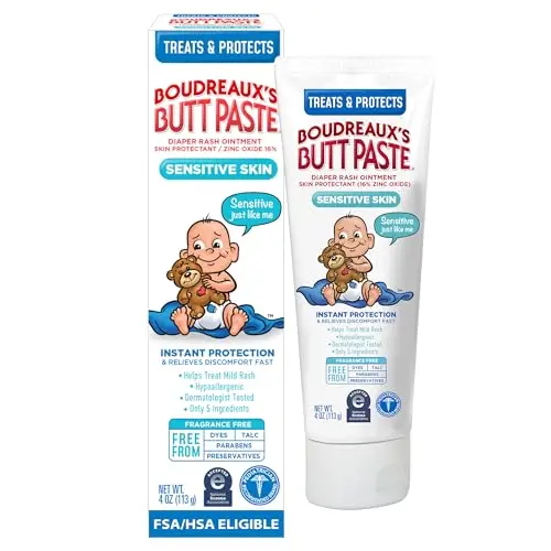 Boudreaux's Butt Paste for Sensitive Skin tube