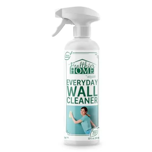 Chomp Painted Wall Cleaner spray bottle cleaning a wall