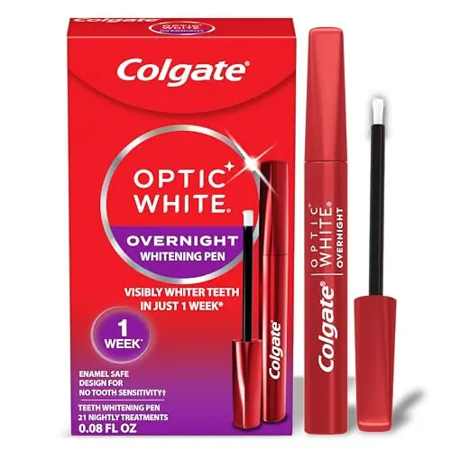 Colgate Optic White overnight teeth whitening pen