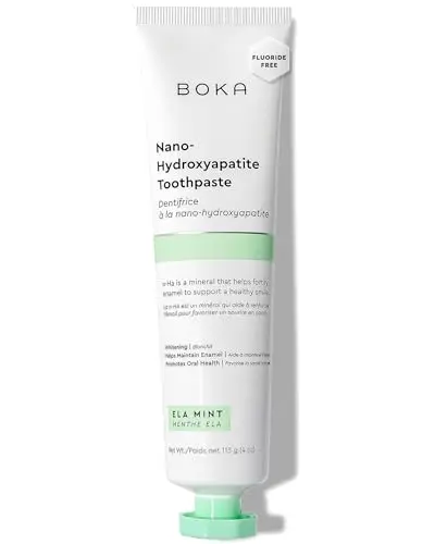 Boka Fluoride Free Nano Hydroxyapatite Toothpaste in Ela Mint flavor